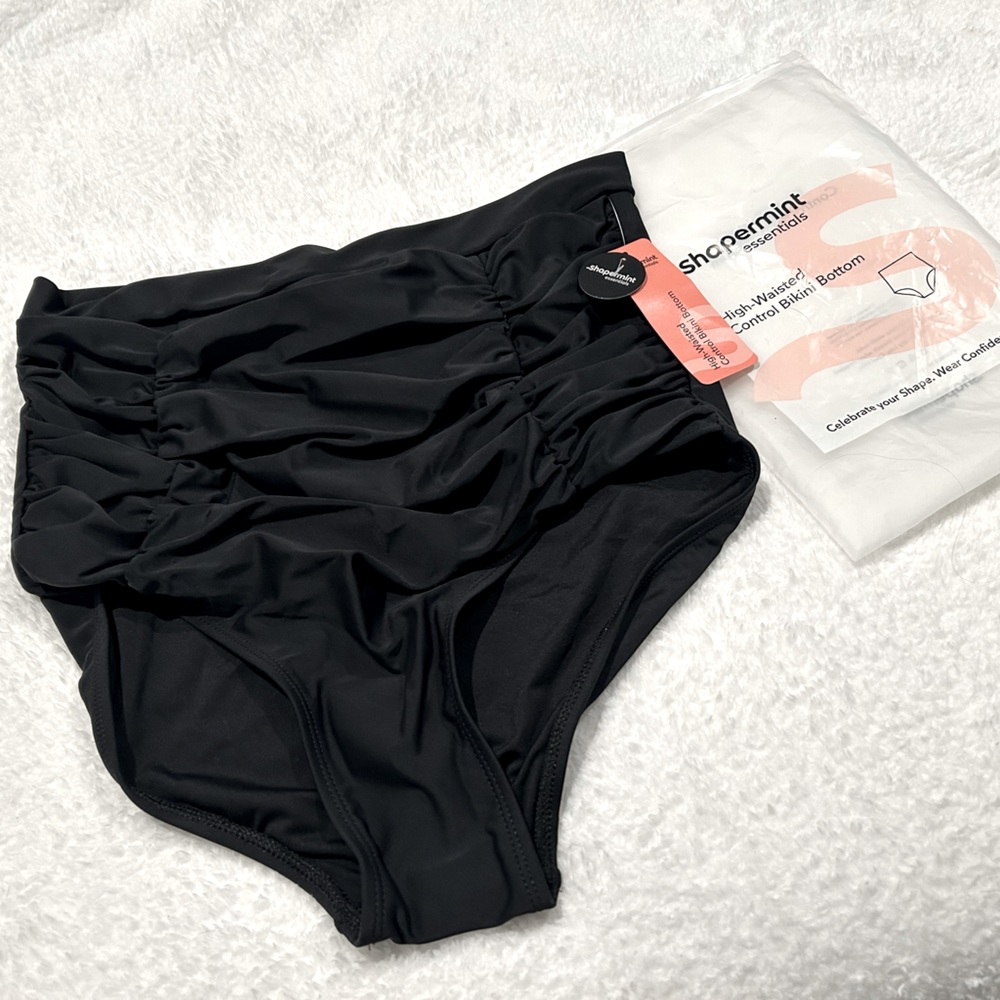 High Waist Control Bikini Bottom